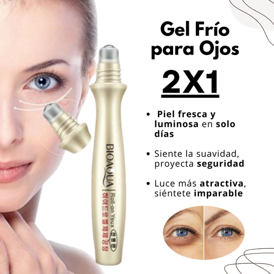 2x1 Gel Refrescante Anti-Ojeras en Roll-On